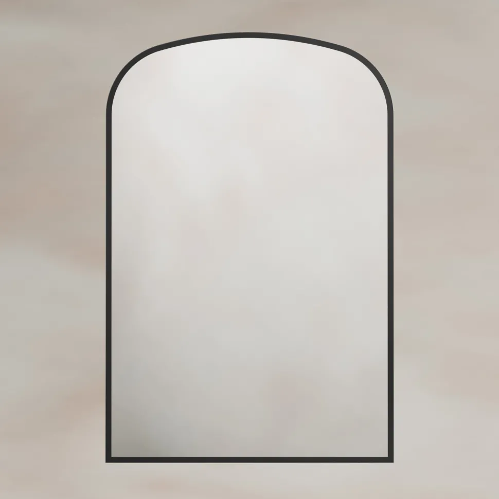 Origins Living Delphine Overmantle Arched Mirror - 600 x 900mm