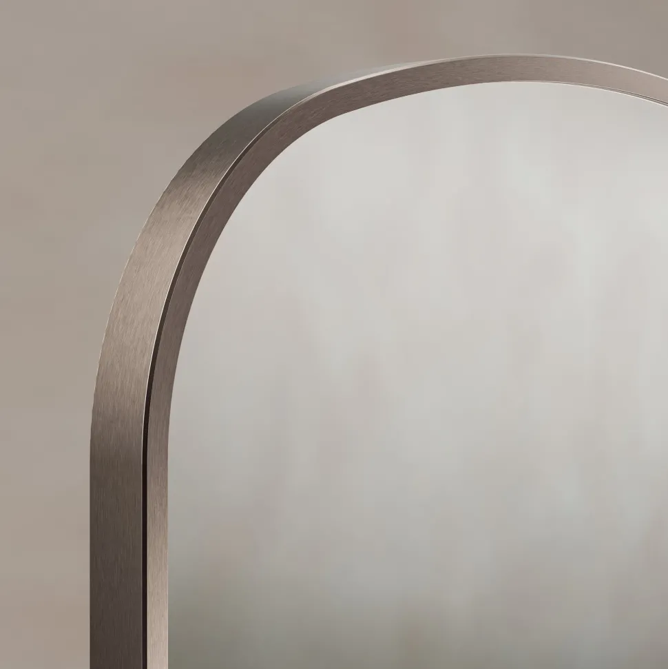 Origins Living Delphine Overmantle Arched Mirror - 600 x 900mm
