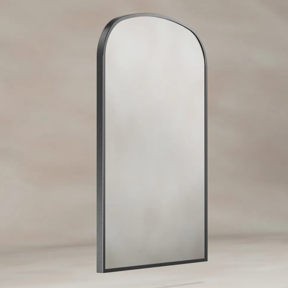 Origins Living Delphine Overmantle Arched Mirror - 600 x 900mm