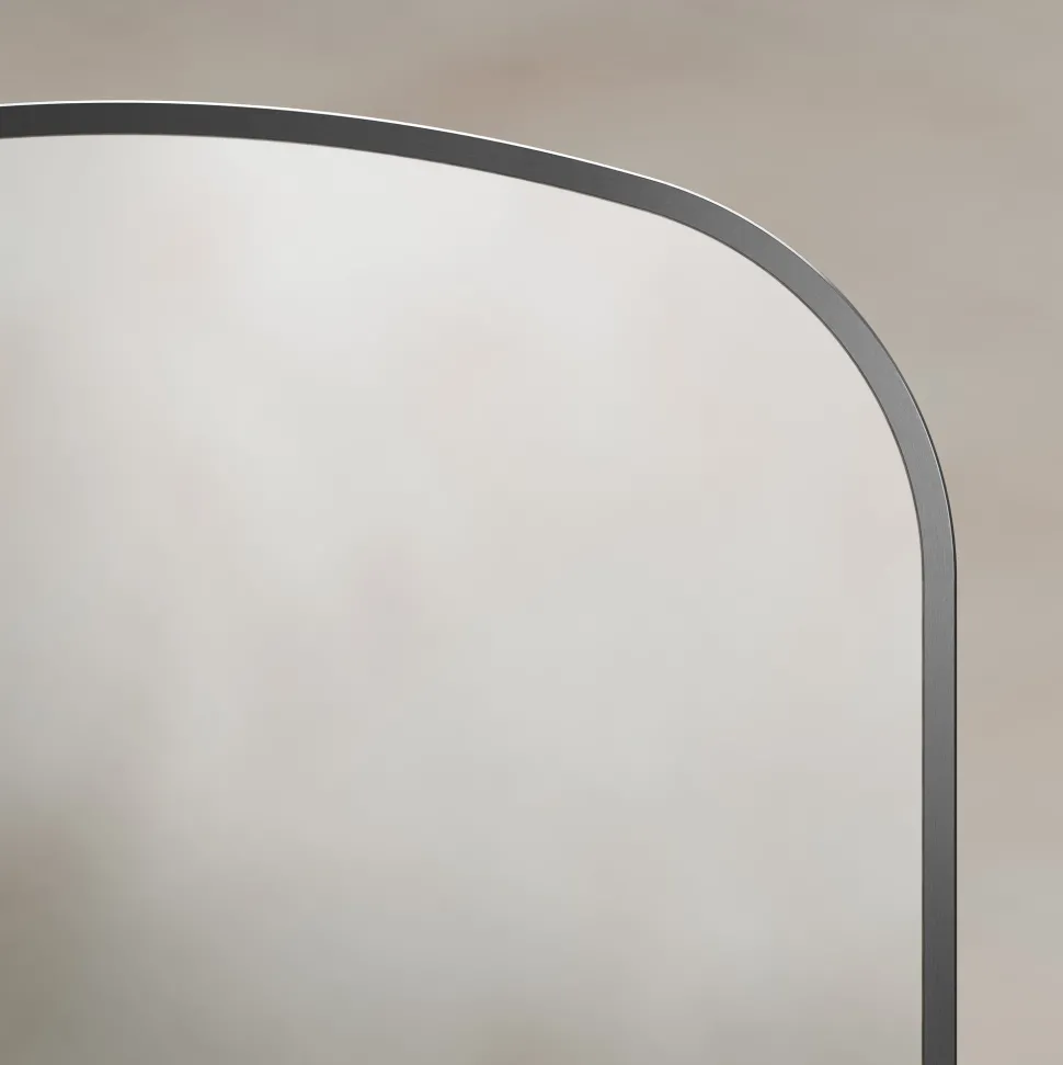 Origins Living Delphine Overmantle Arched Mirror - 600 x 900mm