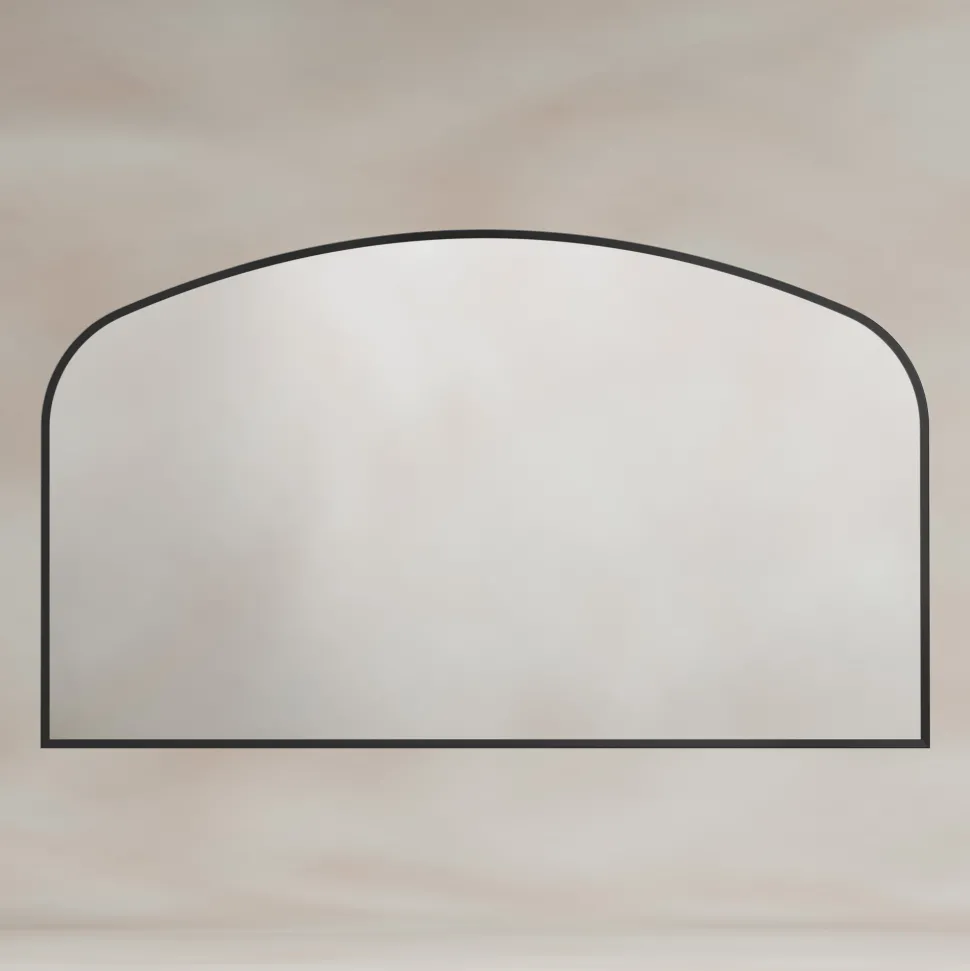 Origins Living Delphine Overmantle Arched Mirror - 1200 x 700mm