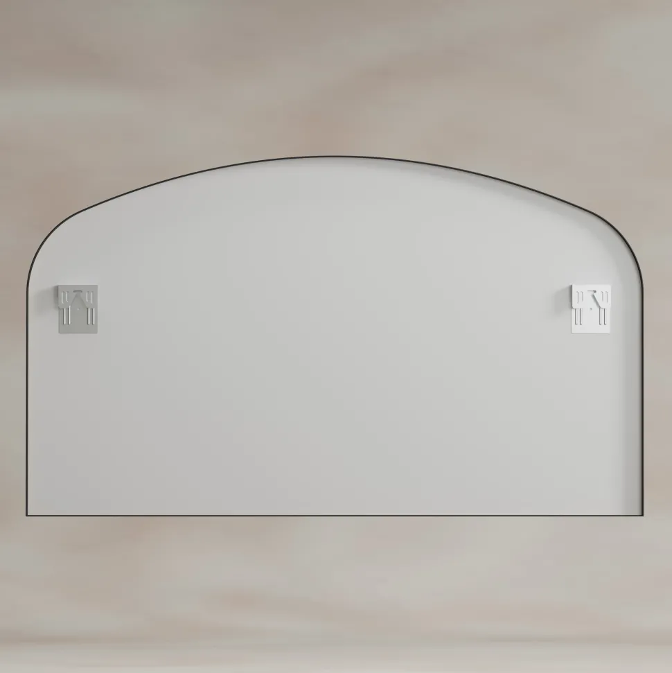 Origins Living Delphine Overmantle Arched Mirror - 1200 x 700mm