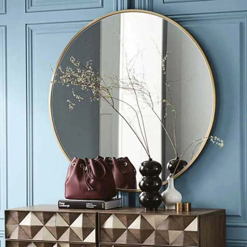 Origins Living Docklands Round Mirror - 600mm & 800mm