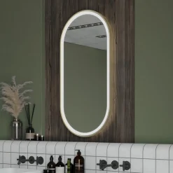 Origins Living Lomax Light Capsule LED Illuminated Mirror with Demister Pad