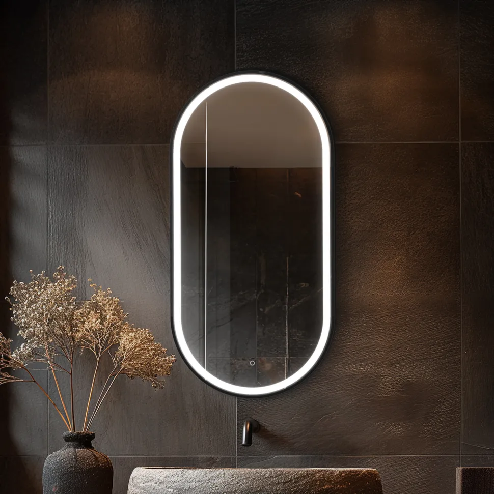 Origins Living Lomax Light Capsule LED Illuminated Mirror with Demister Pad