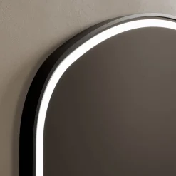 Origins Living Lomax Light Overmantle Arch LED Illuminated Mirror with Demister Pad - 1200 × 750mm
