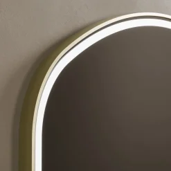 Origins Living Lomax Light Overmantle Arch LED Illuminated Mirror with Demister Pad - 1200 × 750mm