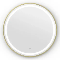 Origins Living Lomax Light Round Illuminated LED Mirror with Demister Pad - 700mm