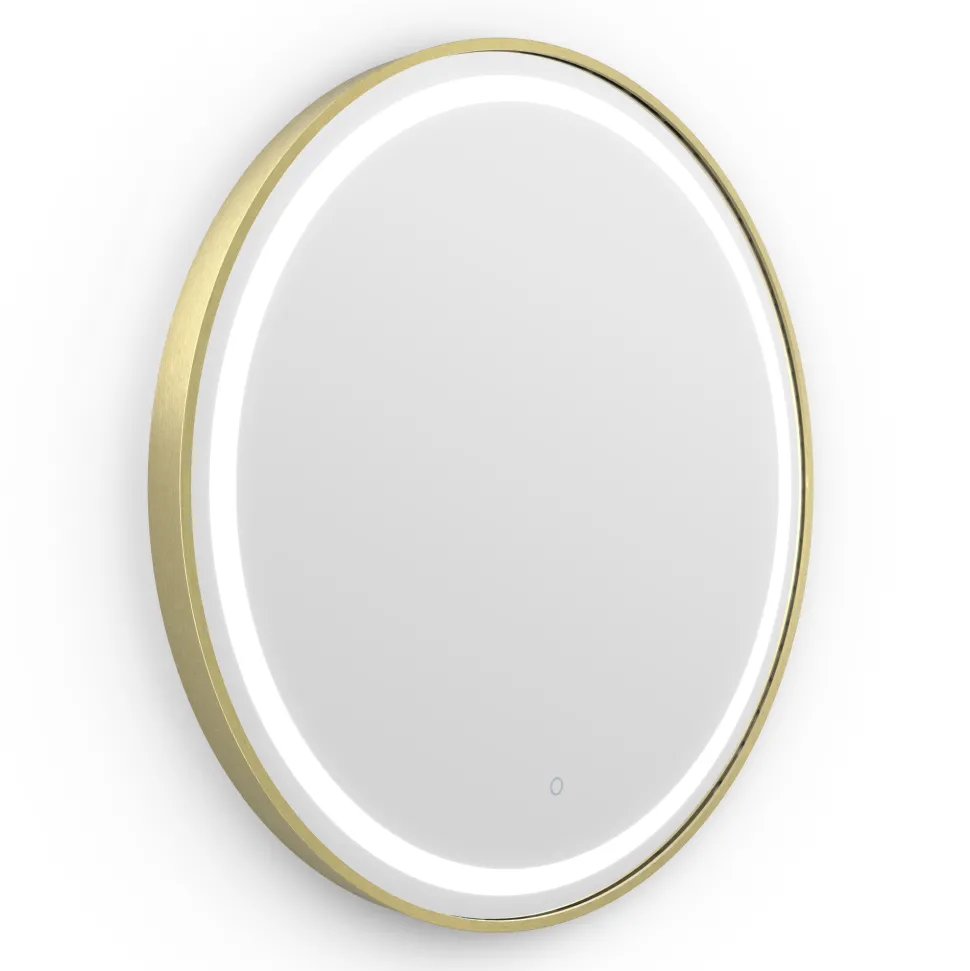 Origins Living Lomax Light Round Illuminated LED Mirror with Demister Pad - 700mm