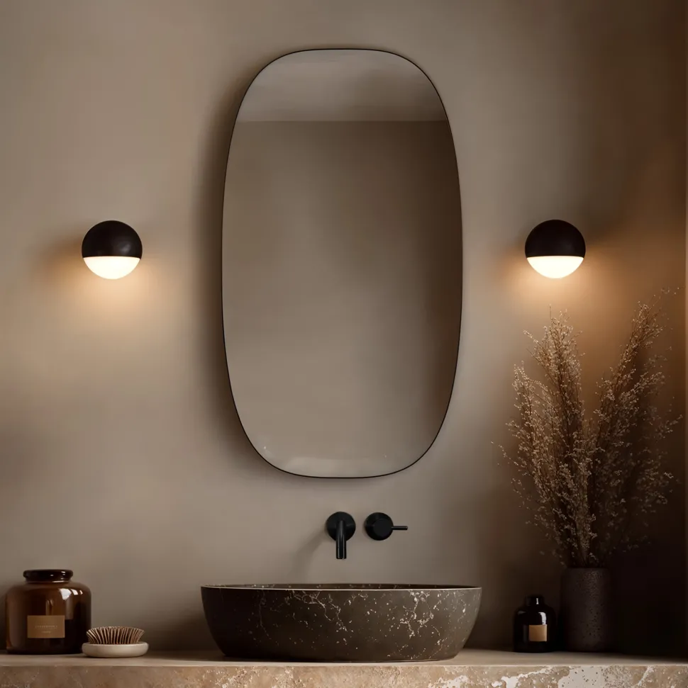 Origins Living Oslo Barrel Mirror - 450 x 800mm