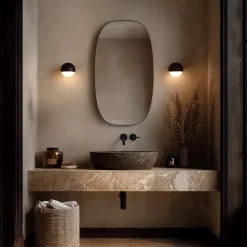 Origins Living Oslo Barrel Mirror - 450 x 800mm
