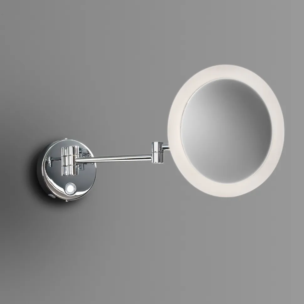 Origins Living Sloane Round LED Illuminated Magnifying Mirror - 215mm