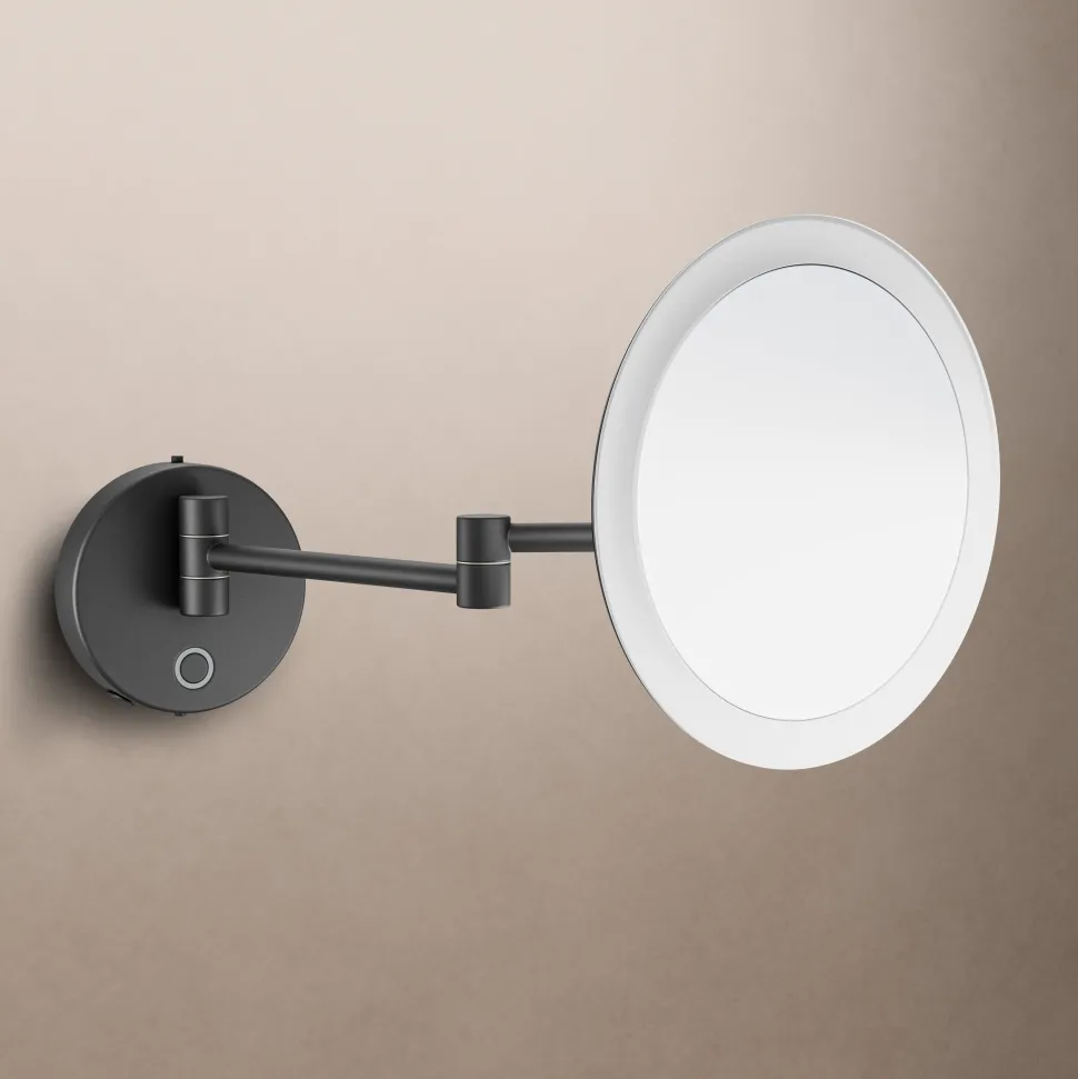 Origins Living Sloane Round LED Illuminated Magnifying Mirror - 215mm