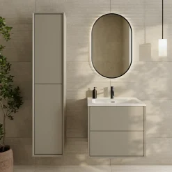 Oslo 1600mm Tall Wall Mounted Storage Unit