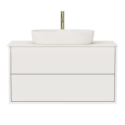 Oslo 1000mm Wall Mounted Vanity Unit & Sintered Stone Countertop