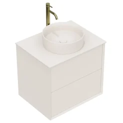 Oslo 600mm Wall Mounted Vanity Unit & Sintered Stone Countertop