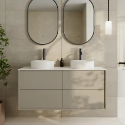 Oslo 1200mm Wall Mounted Vanity Unit & Sintered Stone Countertop
