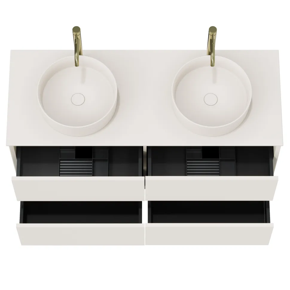 Oslo 1200mm Wall Mounted Vanity Unit & Sintered Stone Countertop