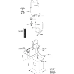 Perrin & Rowe Phoenician Mini Instant Hot Water Tap