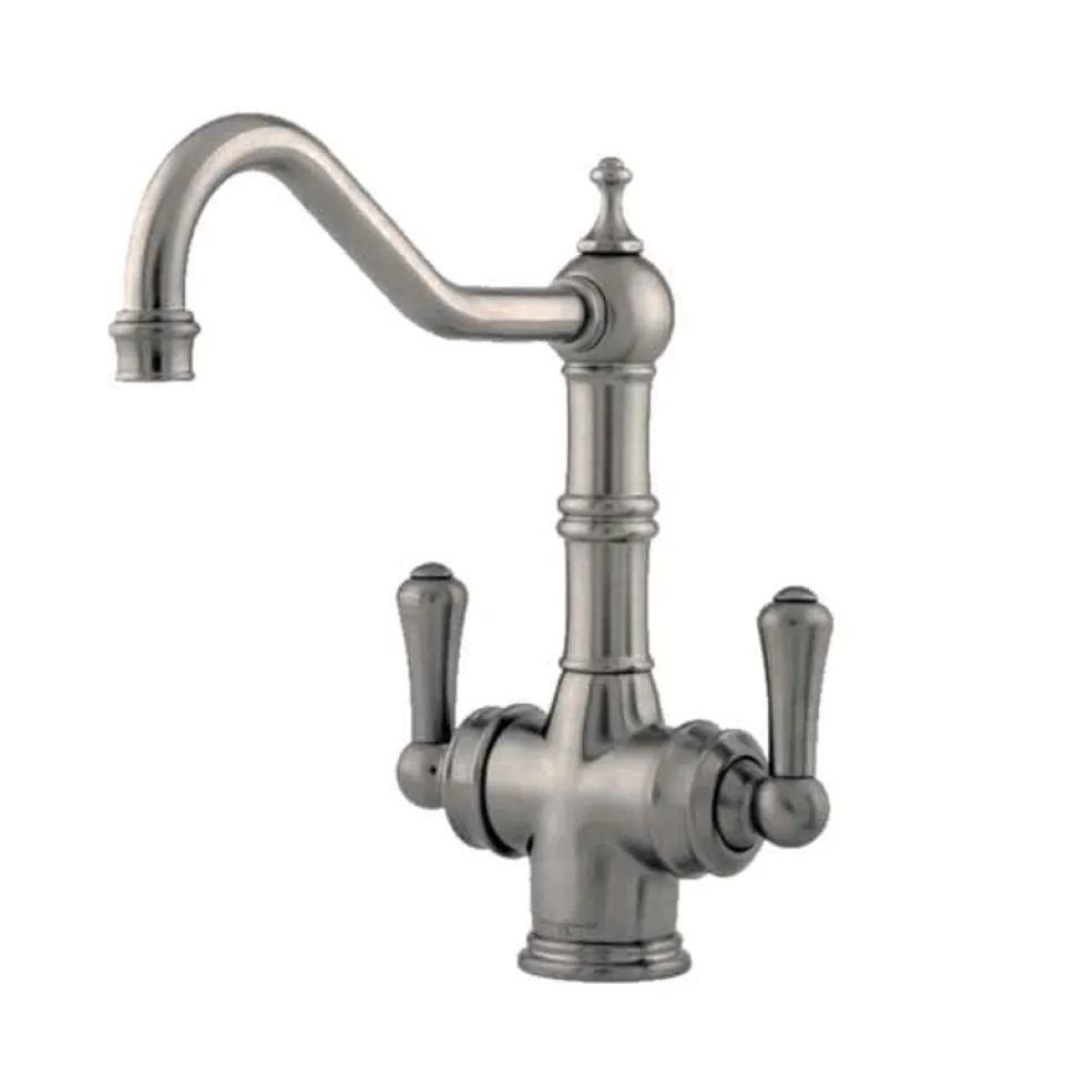 Perrin & Rowe Provence Twin Lever Monobloc Sink Mixer