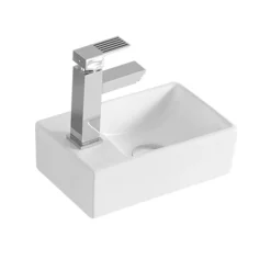 Poppy Small Wall Hung Cloakroom Basin - 300 x 180mm