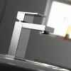 Pura Bloque Single Lever Basin Mixer with Clicker Waste