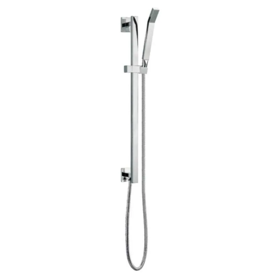 Pura Bloque Slide Rail with Outlet Elbow & Single Function Handset
