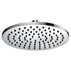 Pura Deluxe 250mm Round Brass Shower Head with Swivel Joint