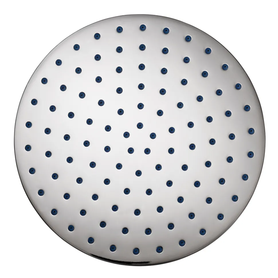 Pura Deluxe 300mm Round Brass Shower Head with Swivel Joint