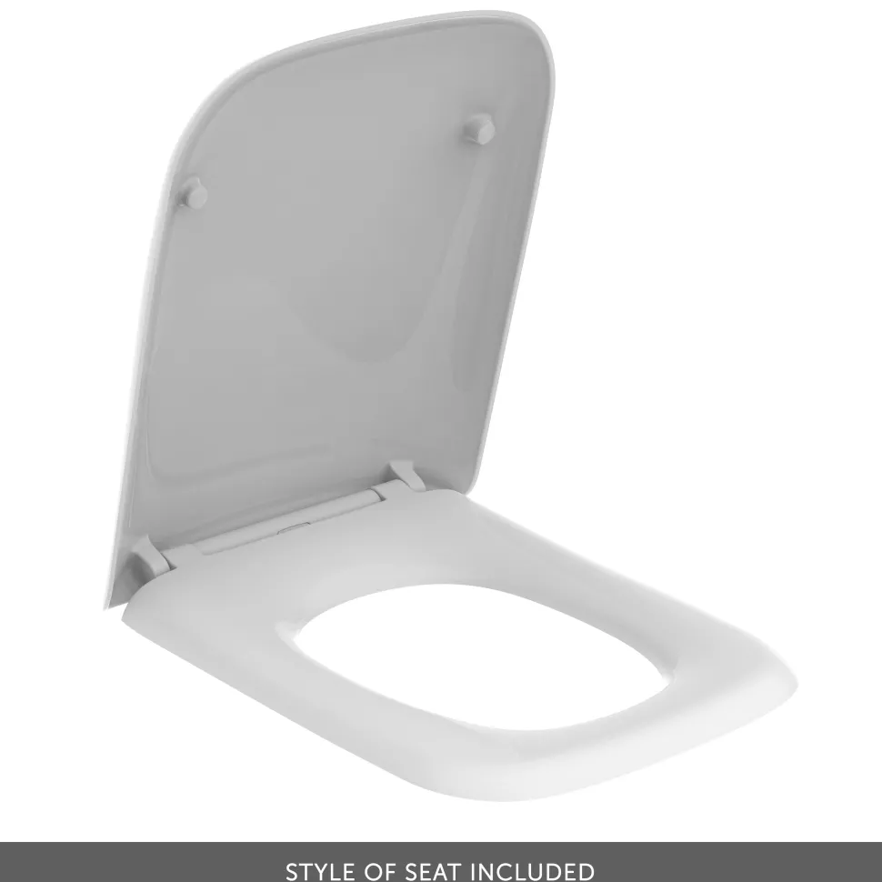 RAK Metropolitan Wall Hung Toilet & Soft Close Seat