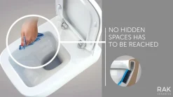 RAK Resort Back to Wall Rimless Toilet with Soft Close Seat