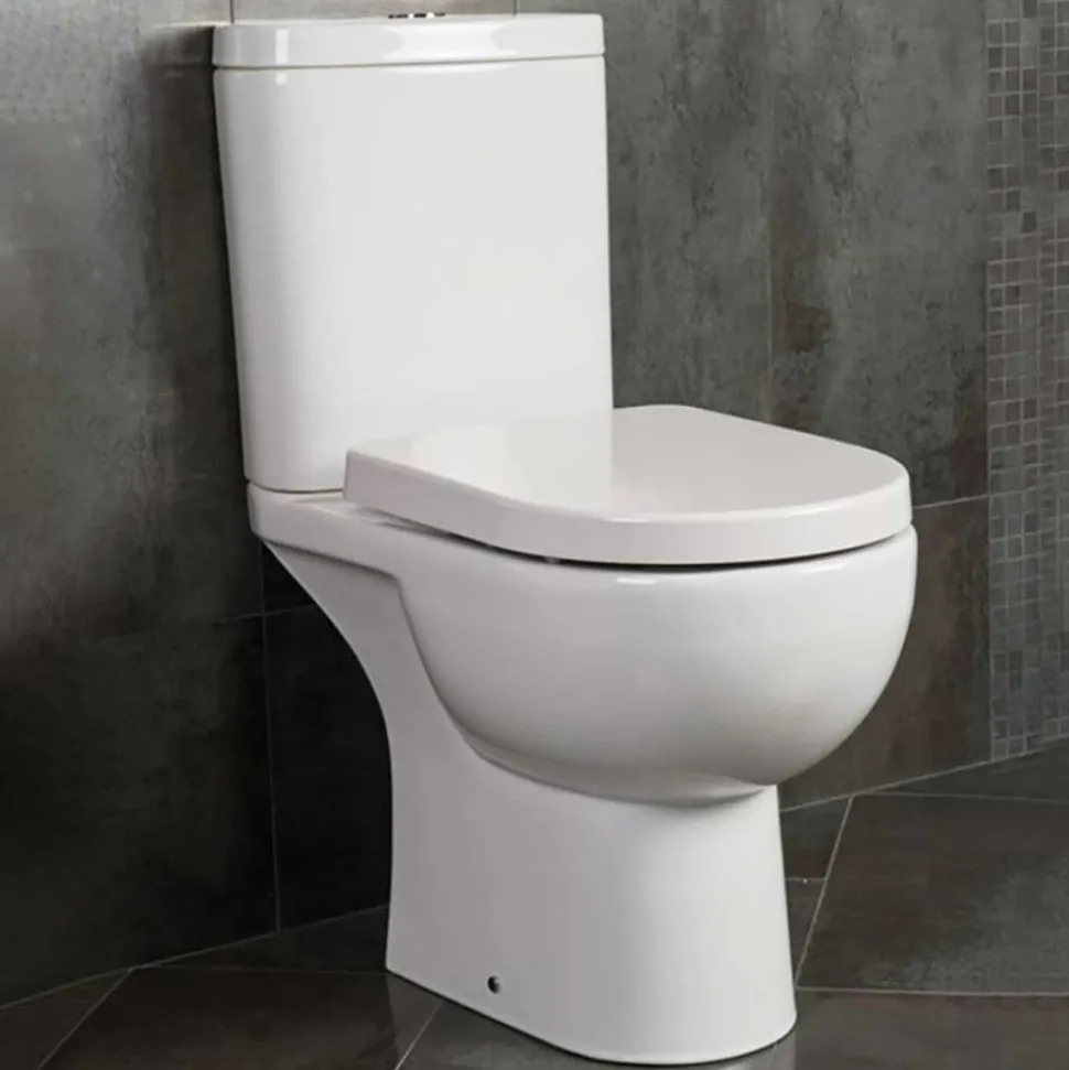 Rak Tonique Close Coupled Toilet & Soft Close Seat