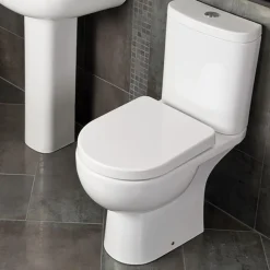 Rak Tonique Close Coupled Toilet & Soft Close Seat