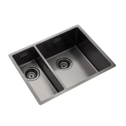 Rangemaster Spectra 1.5 Bowl Inset or Undermount Stainless Steel Kitchen Sink & Waste - 555 x 440mm