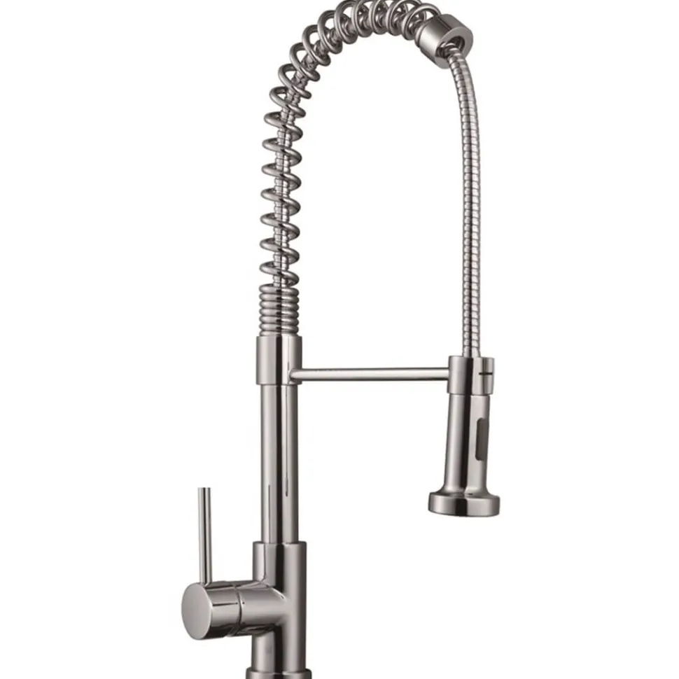 Reginox Ego Titanium Grey Granite Composite 1.5 Bowl Kitchen Sink & Vellamo FlexiSpray Mixer Tap
