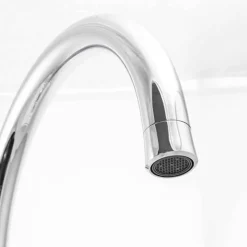 Reginox Elbe WRAS Approved Twin Lever Traditional Mono Kitchen Mixer Tap