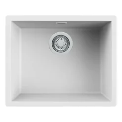 Reginox Multa 50 Single Bowl Granite Composite Inset / Undermount Kitchen Sink & Waste - 556 x 456mm