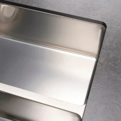Reginox New York 1.5 Bowl Undermount or Inset Stainless Steel Kitchen Sink and Integrated Waste - 580 x 440mm