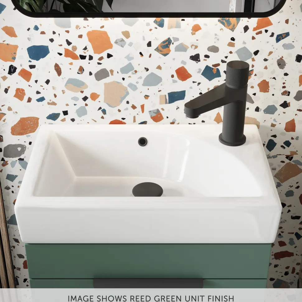 Riley 455mm Cloakroom Floorstanding Vanity Unit & Basin