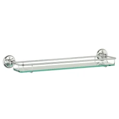 Roper Rhodes Avening Toughened Clear Glass Gallery Shelf