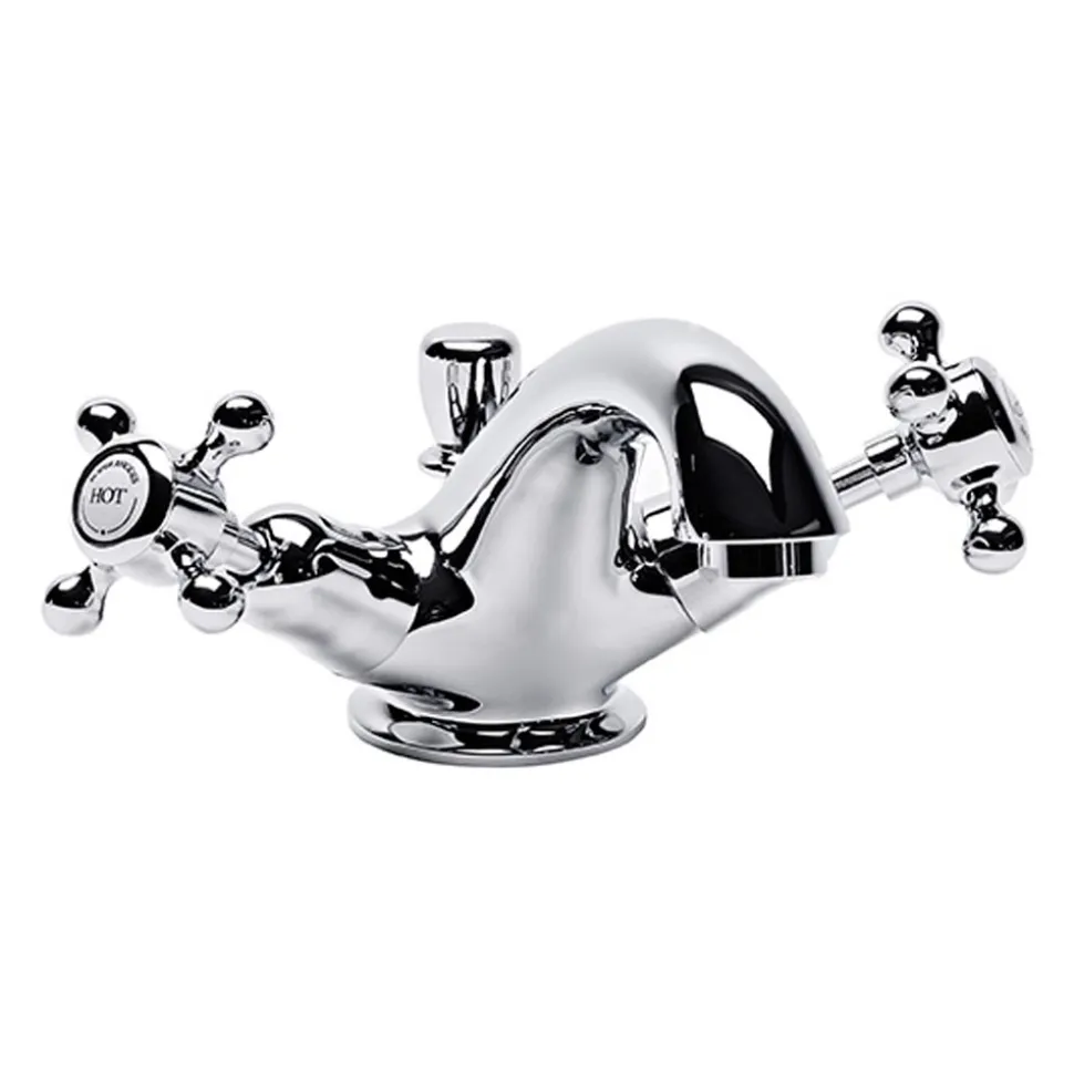 Roper Rhodes Henley Crosshead Basin Mixer with Pop-Up Waste