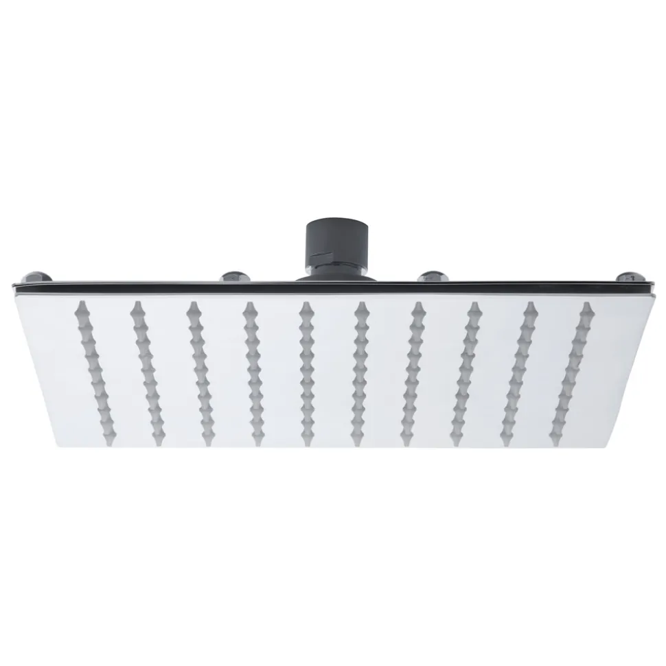 Roper Rhodes Square 230mm Shower Head - Polished Stainless Steel