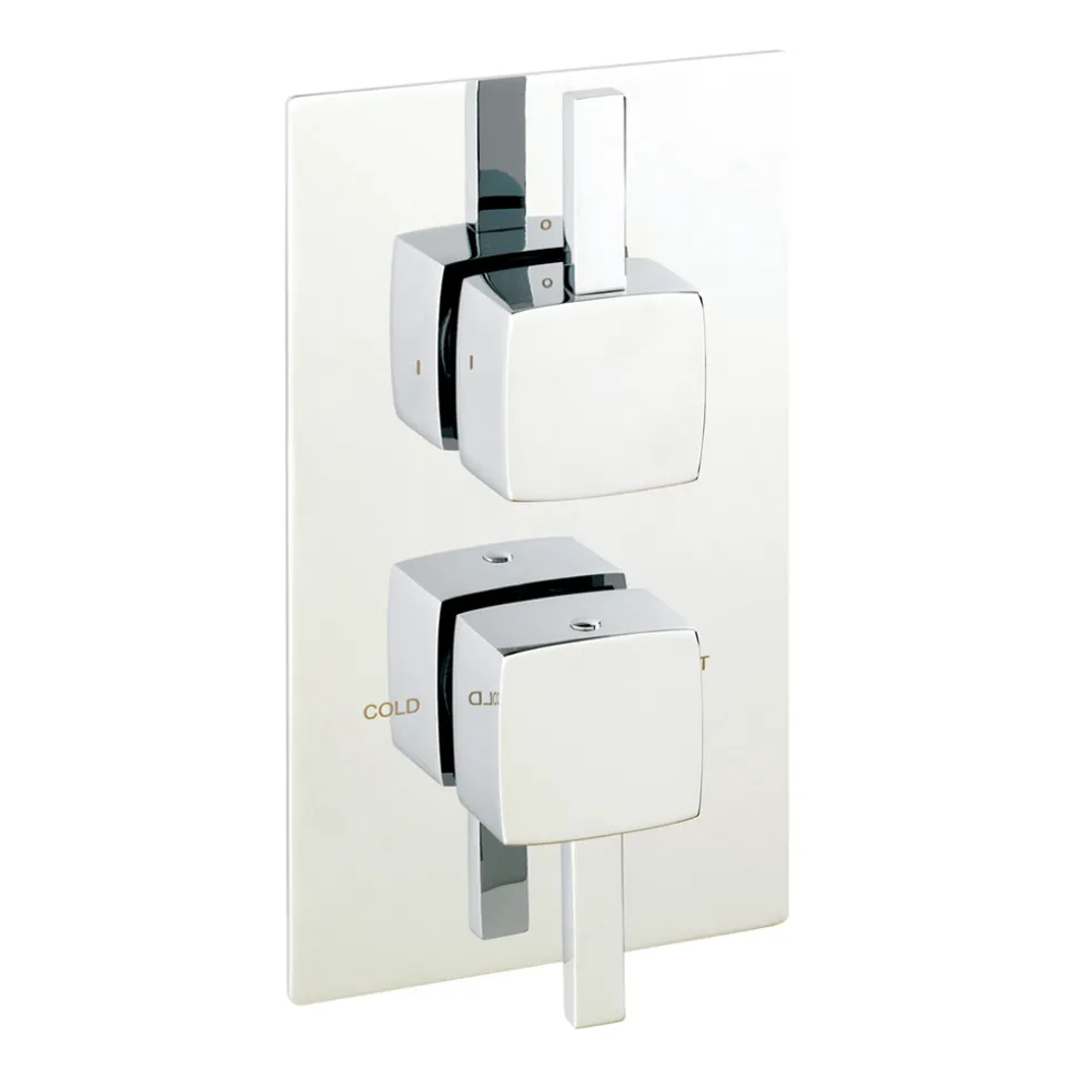 Sagittarius Axis 1 Outlet Concealed Thermostatic Shower Valve (ABS Plate)