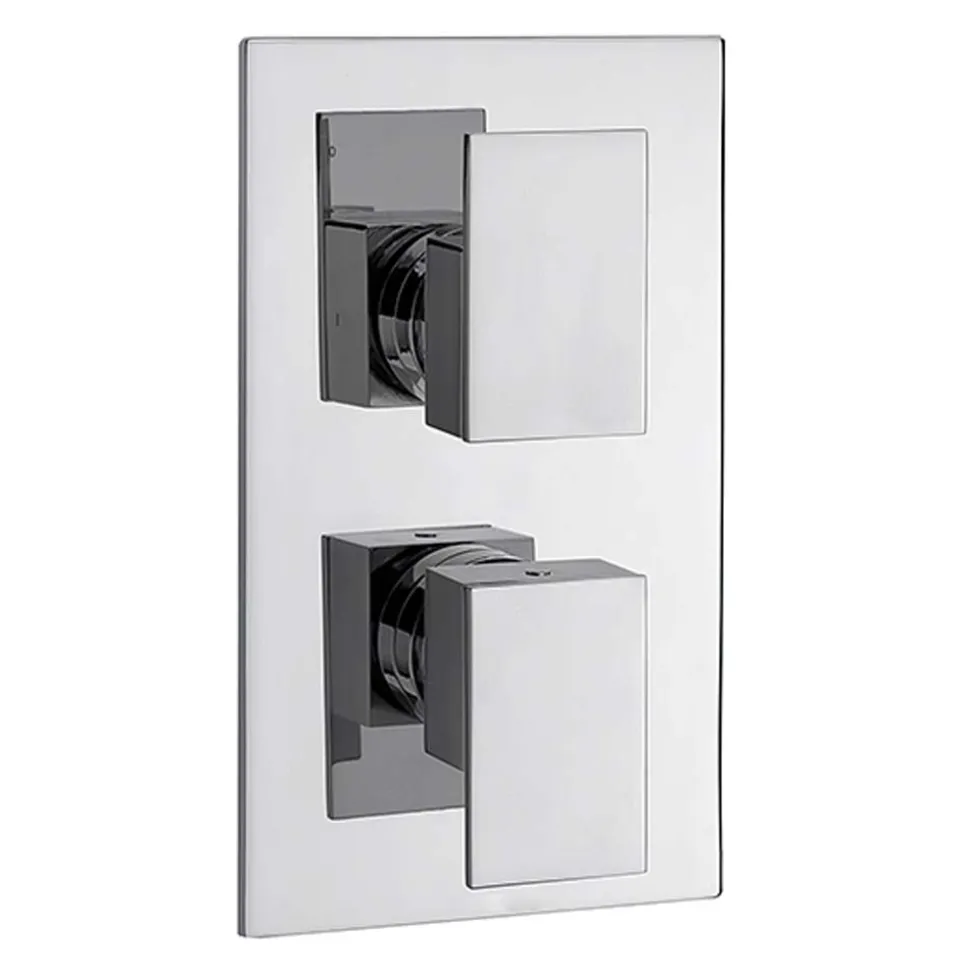 Sagittarius Blade 2 Outlet Concealed Thermostatic Shower Valve