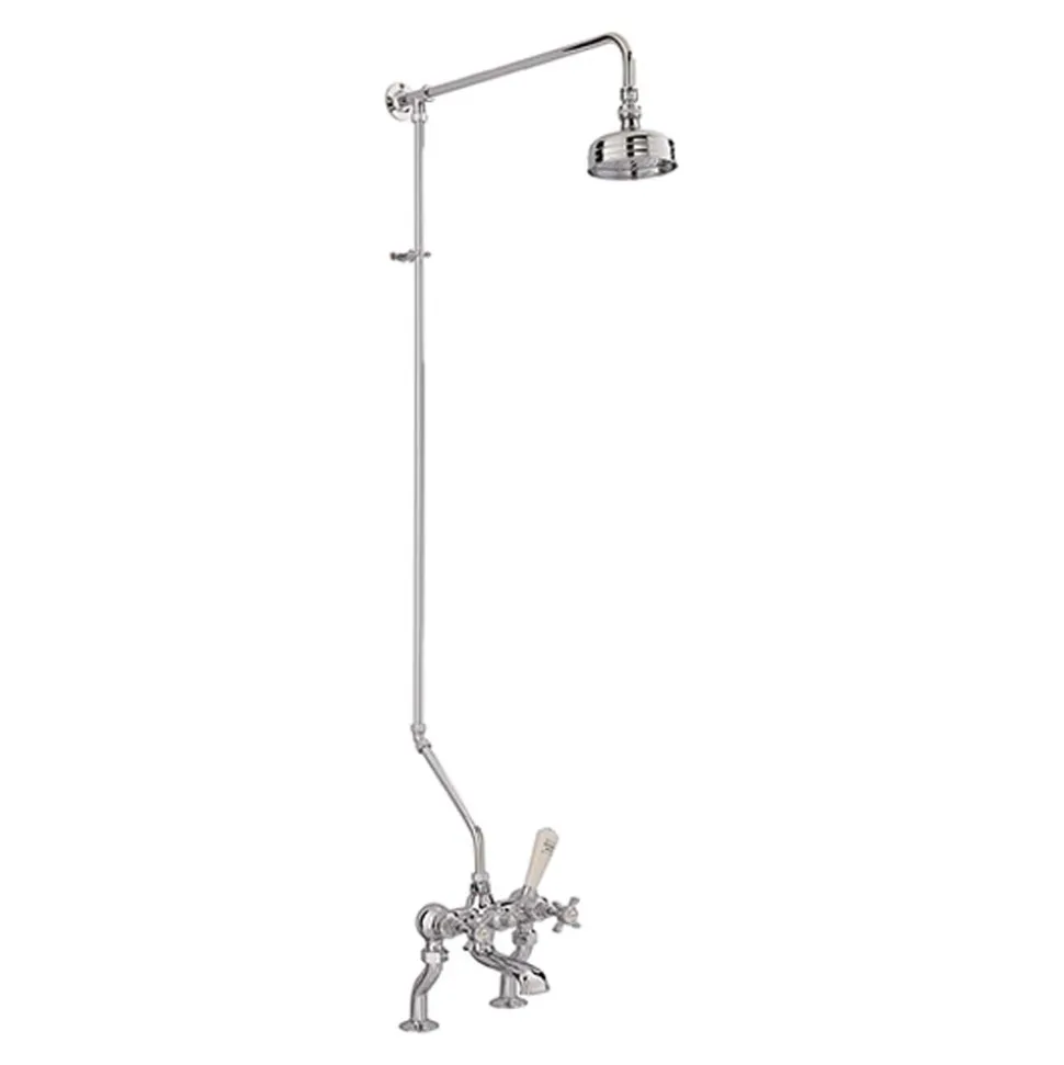 Sagittarius Churchman Bath Shower Mixer With Rigid Riser