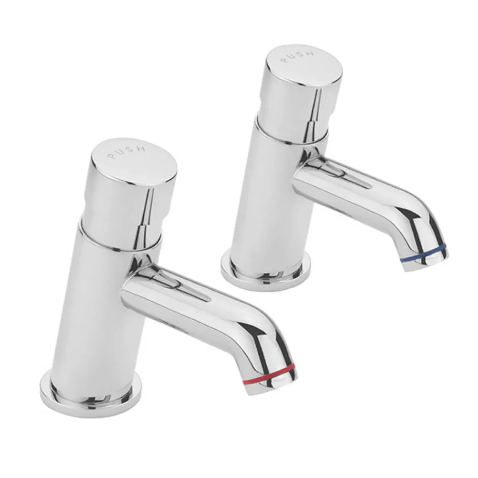 Sagittarius Ergo Non-Concussive Pair of Basin Taps