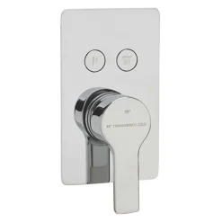 Sagittarius Livorno 2 Outlet Concealed Thermostatic Push Button Shower Valve
