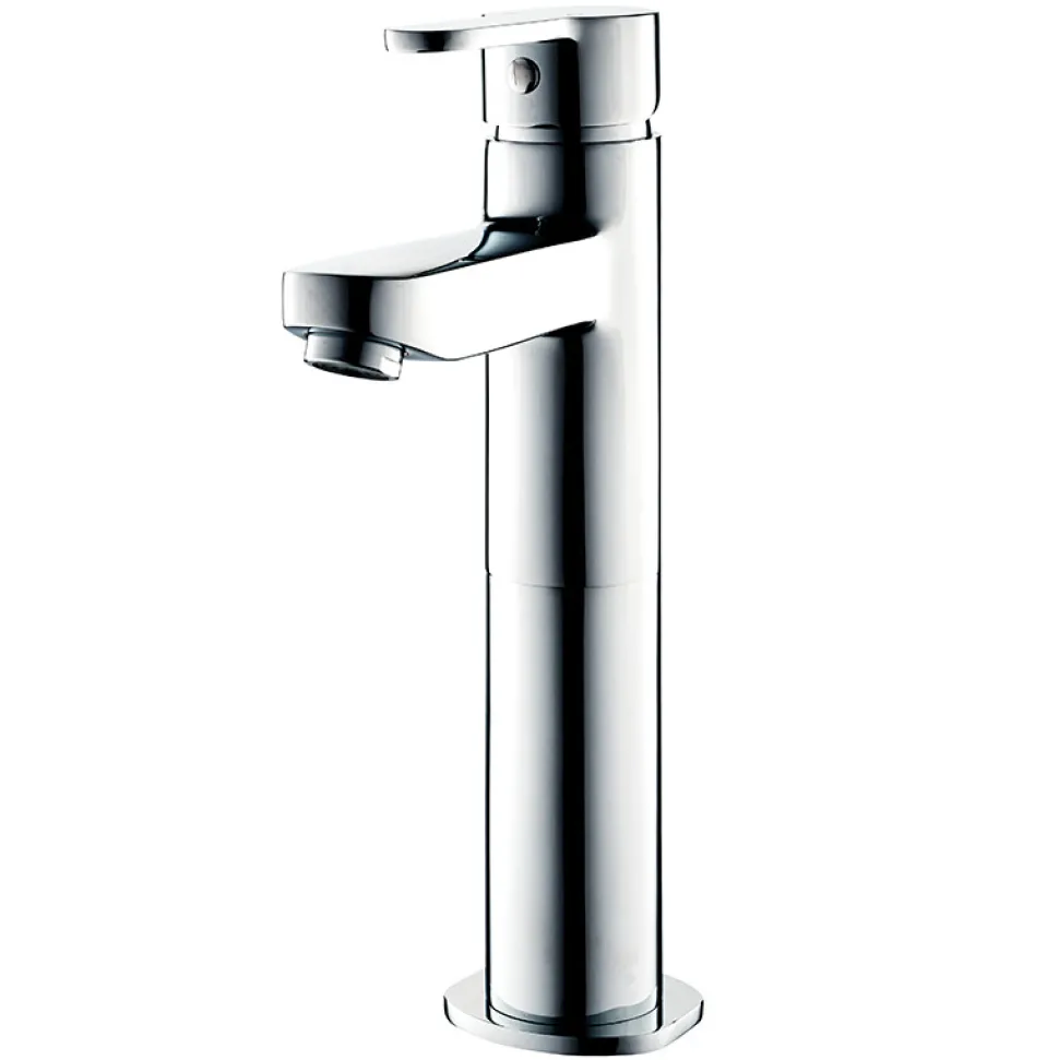 Sagittarius Plaza Extended Monobloc Basin Mixer with Clicker Waste