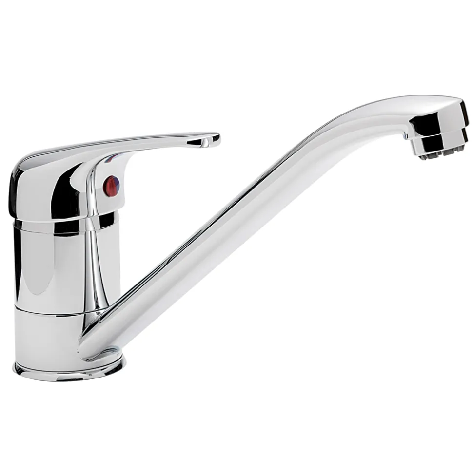 Sagittarius Prestige Monobloc Kitchen Mixer with Swivel Spout