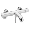 Sagittarius Xanda Exposed Thermostatic Bath Shower Mixer with Integrated Spout